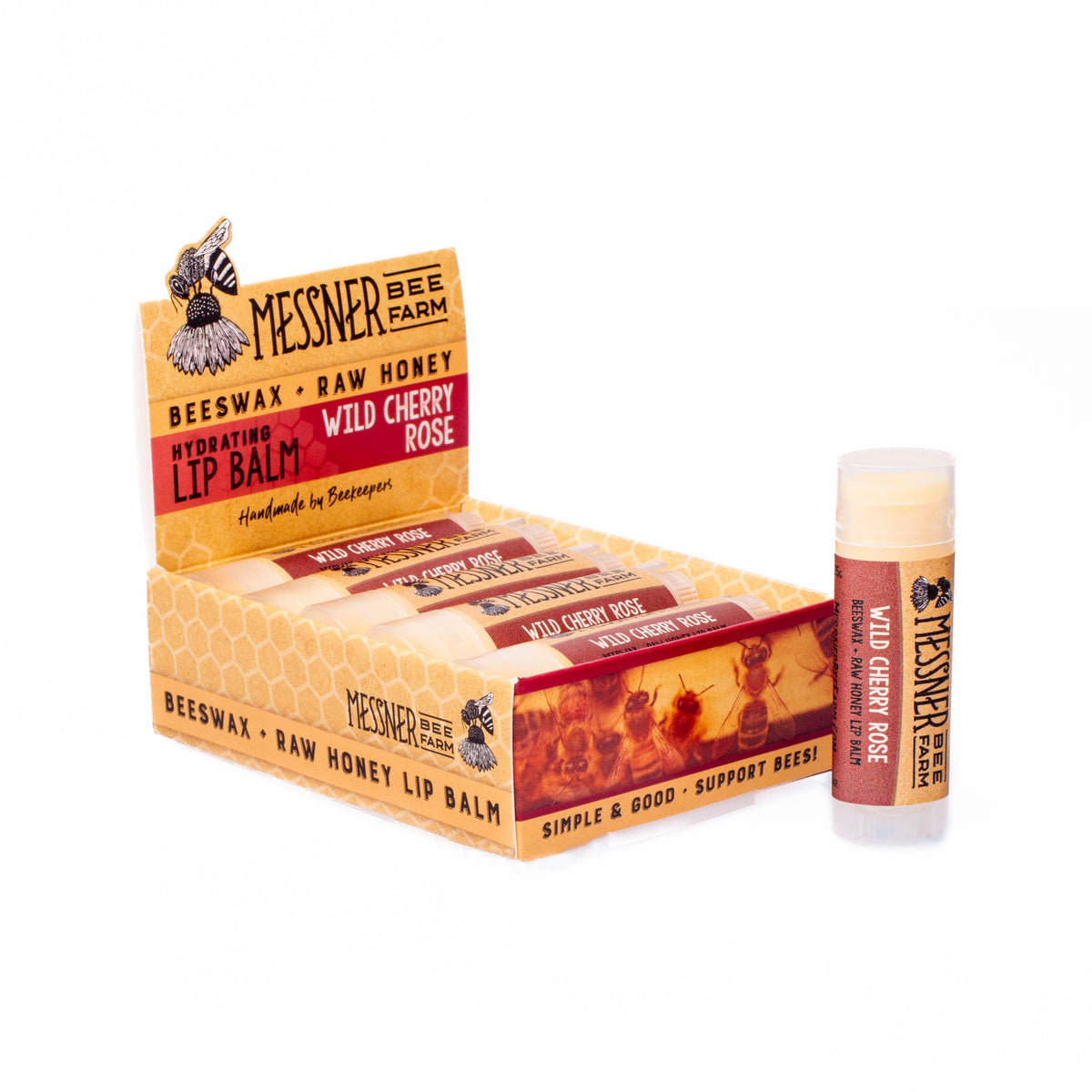Wild Cherry Rose Lip Balm