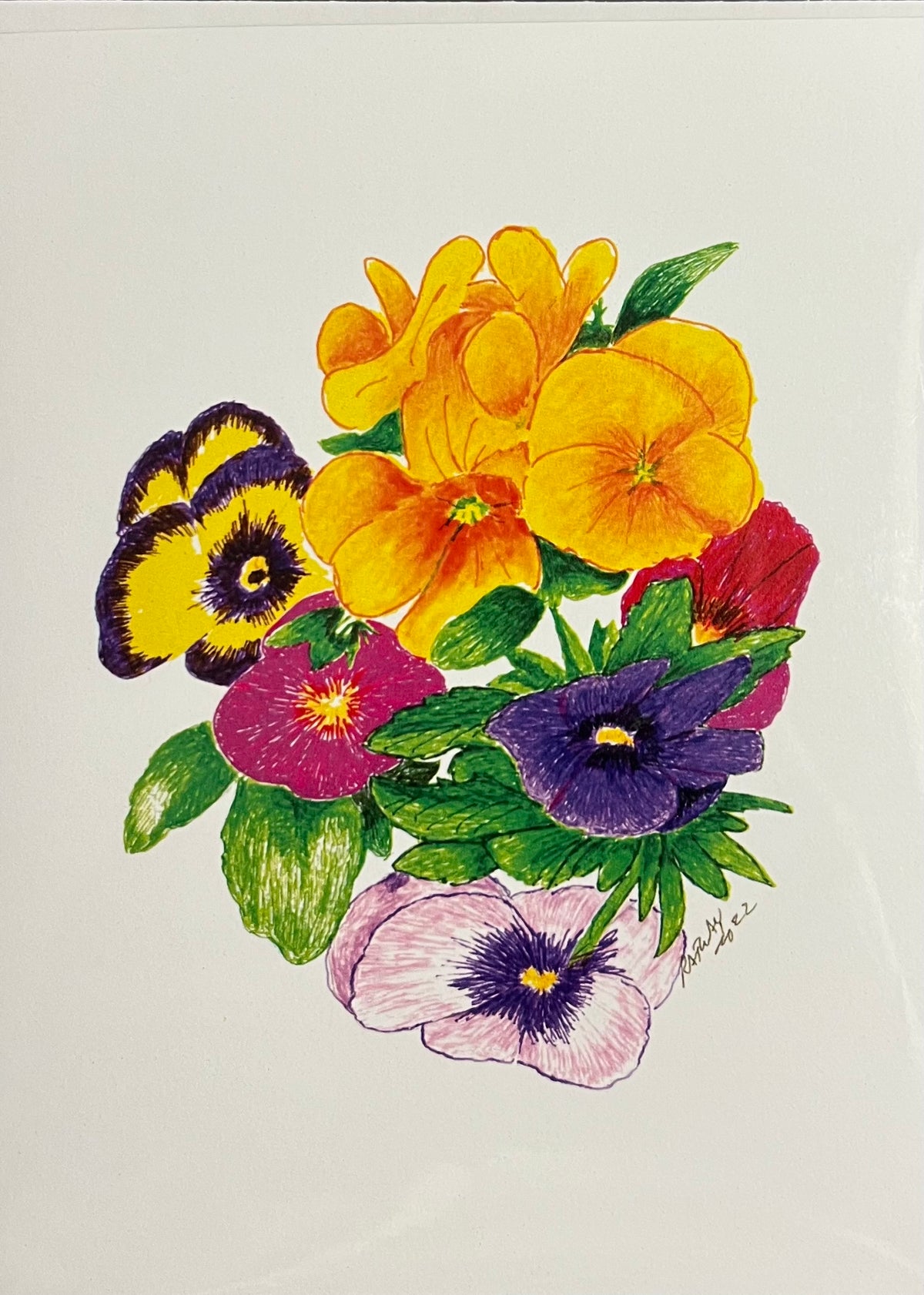 Local Hand Drawn Cards