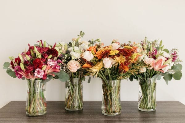large weekly flower subscription